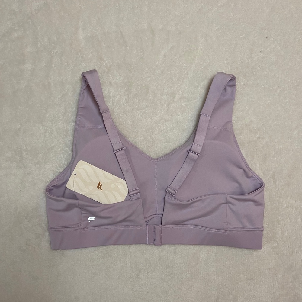 Fabletics Lavender Sports Bra - Picture 2 of 4